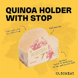 Holder with stop (Quinoa) B2B~1000pcs